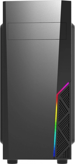PC ohišje T8 ATX Mid Tower z 120-mm ventilatorjem in RGB