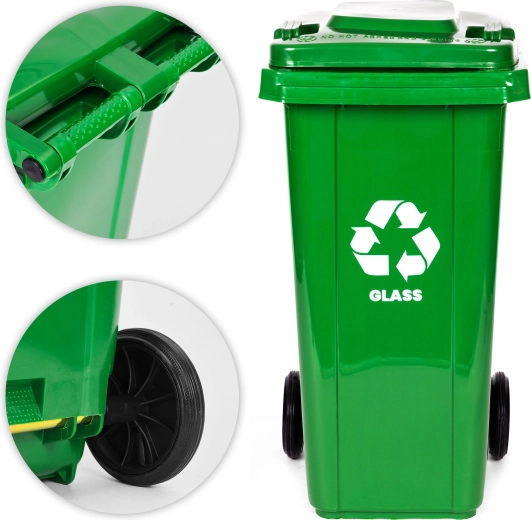 Gumijasta kolesa in ergonomski ročaji