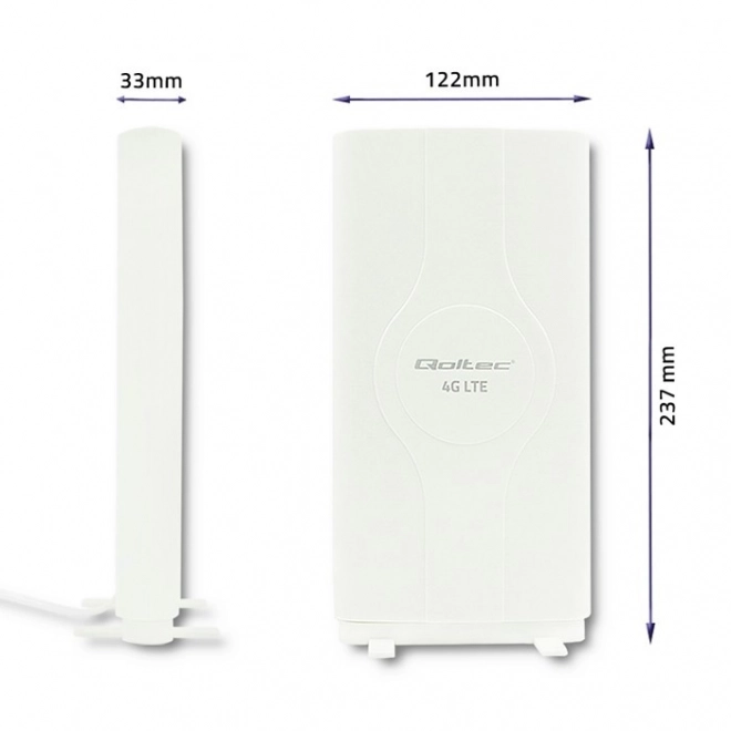 Večsmerna antena 4G LTE | 2xSMA | 30dBi | Notranja