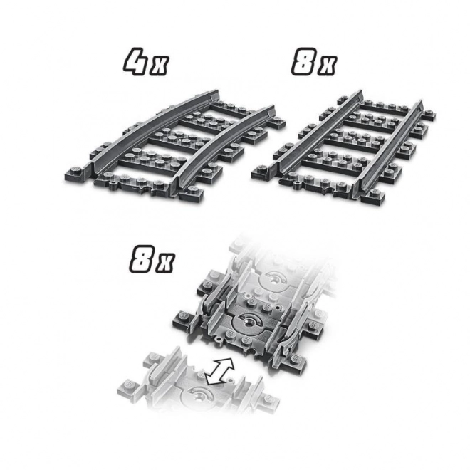 LEGO City 60205 Železnice