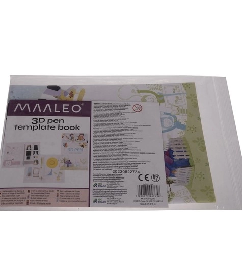 Knjiga Šablon za 3D Pisalo Maaleo 22734