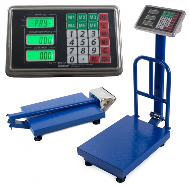Elektronska tehtnica z LCD zaslonom 100 kg