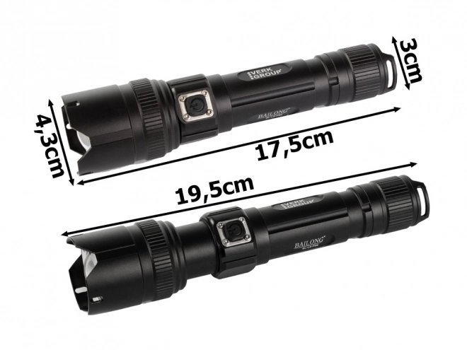 Vojaška taktična svetilka z LED Cree XHP99
