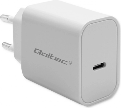 Hitri polnilec USB‑C PD 20 W bel
