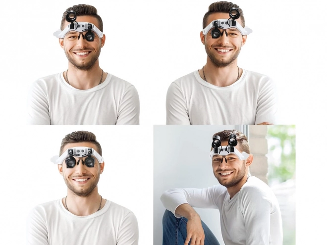 Povečevalno steklo z LED za popravila
