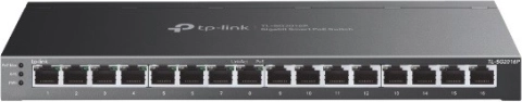 TP-Link JetStream TL-SG2016P pametno gigabitno stikalo s 16 vrati (8× PoE+)