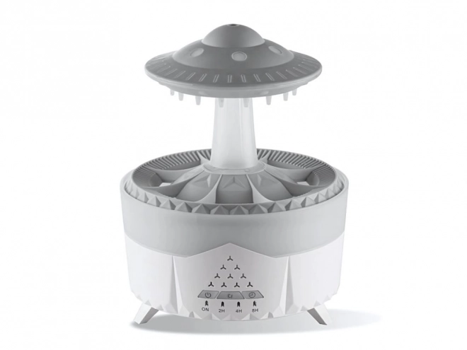 Vlažilec zraka in difuzor vonjav UFO z LED svetilko in daljinskim upravljalnikom