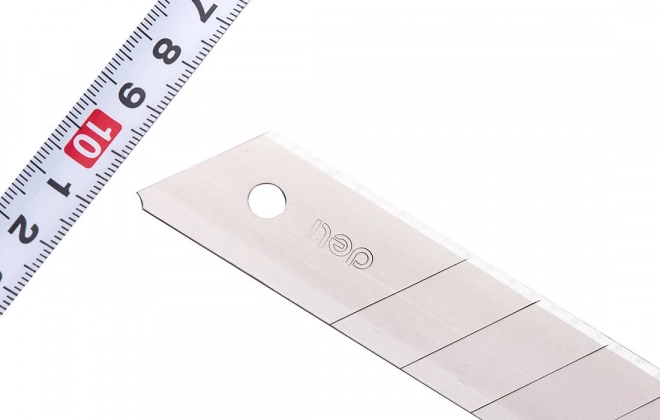 Nož 25 mm 10 ks nože glava Deli Tools EDL-DP05 (srebrna)