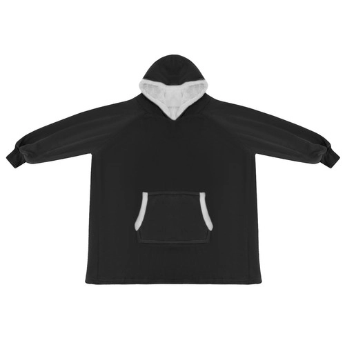 Mikina XXL - Črna odeja Ruhhy 24403