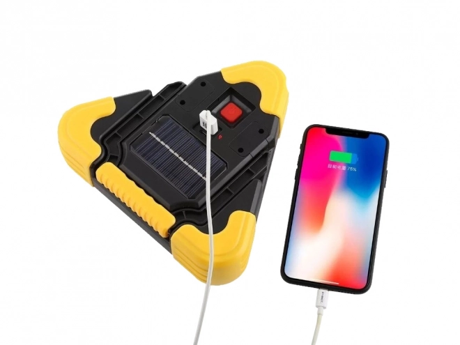Opozorilni trikot z LED svetilko in polnilno baterijo