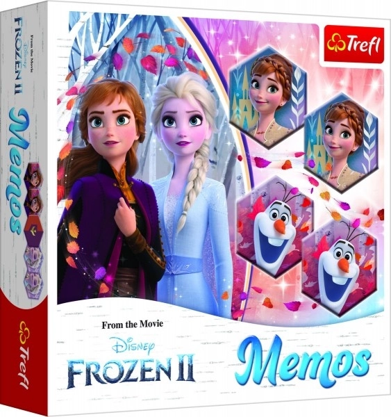Pexeso papirnato Ledeno kraljestvo II/Frozen II družabna igra 36 kosov v škatli 20x20x5cm