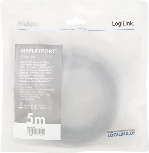 4K/60 Hz in doseg 5 m za delo in zabavo