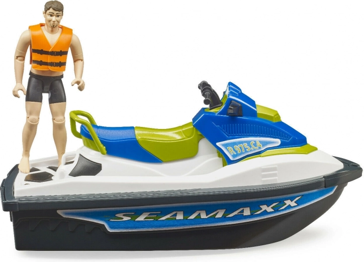 Figurica voznika in prostor za dve osebi