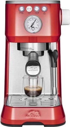 Espresso aparat Barista Perfetta Plus rdeč