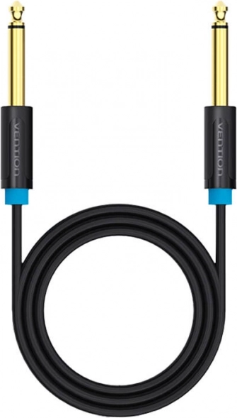 Avdio kabel Vention 6,35 mm TS 5 m črn