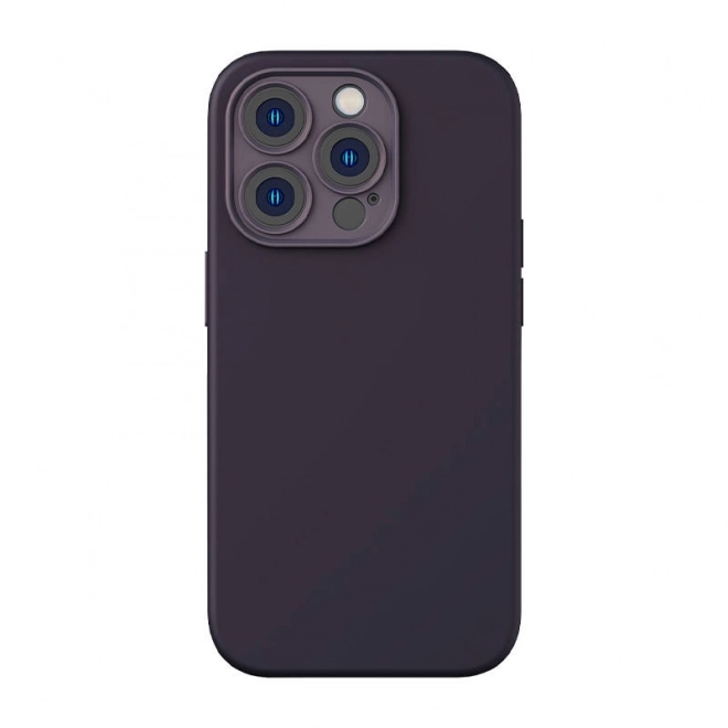 Baseus silikonski ovitek za iPhone 14 Pro, vključno s kaljenim steklom in čistilnim kompletom
