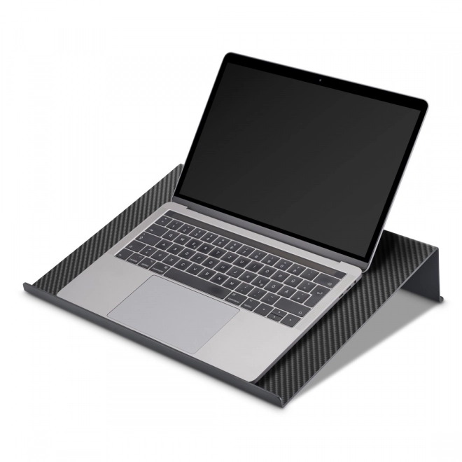Stojalo za prenosnik s karbonskim videzom, do 18,4″
