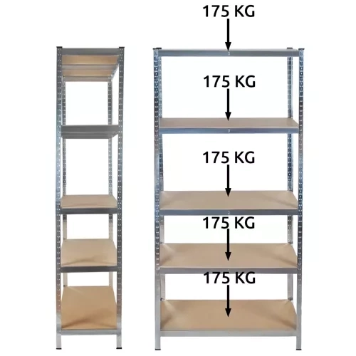 Skladiščna polica 180x90x40 Malatec 23768