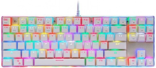 Mehanska igralna tipkovnica RGB Motospeed K87S