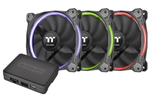 Ventilator Thermaltake Riing 14 RGB TT Premium Edition – set 3 kosov