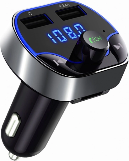 FM oddajnik Bluetooth za avto z USB in podporo za MP3, WMA, FLAC in WAV