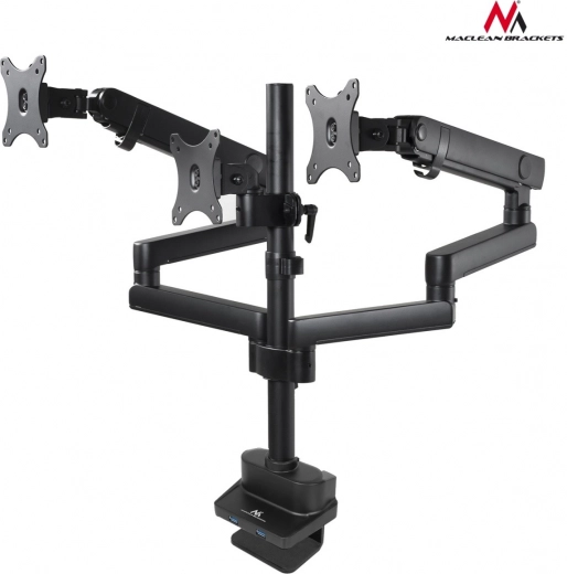 Popolna ergonomija za tri zaslone