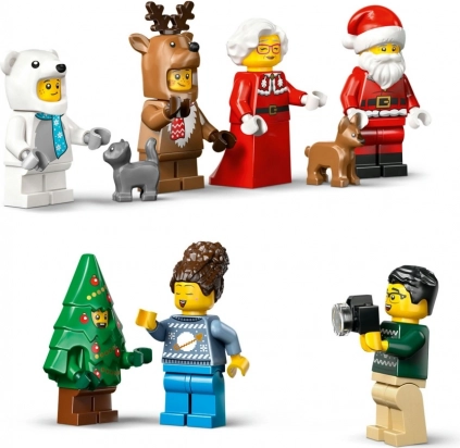 Zbirka božičnih minifiguric