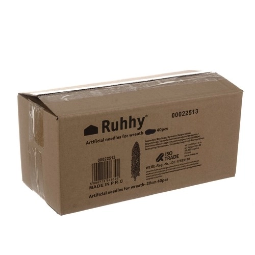 Umetne smrekove vejice 29 cm, 40 kosov Ruhhy 22513