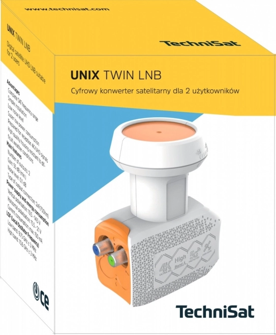 Satelitski pretvornik UNIX TWIN LNB