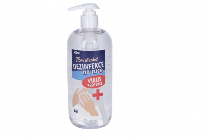 Razkuževalni gel s črpalko 500 ml