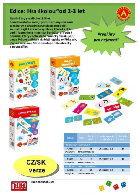 Igra z Barvicami - ŠOLA®