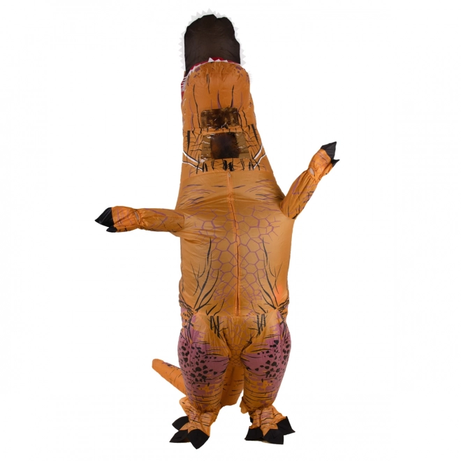 Kostum napihljiv dinozaver T-REX rjav