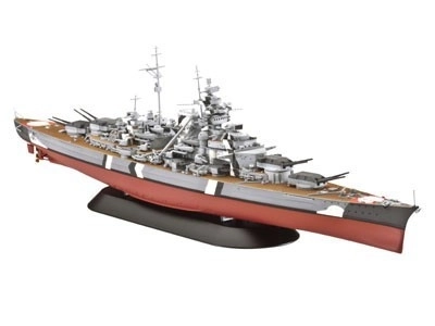 Plastični model vojne ladje Bismarck