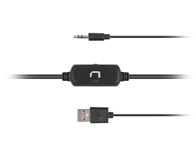 Zvočniki 2.0 Natec Cougar 6W RMS črni