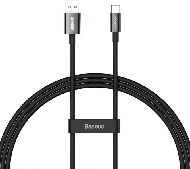 Kabel Baseus Superior Series USB-C 65 W, 1 m črn