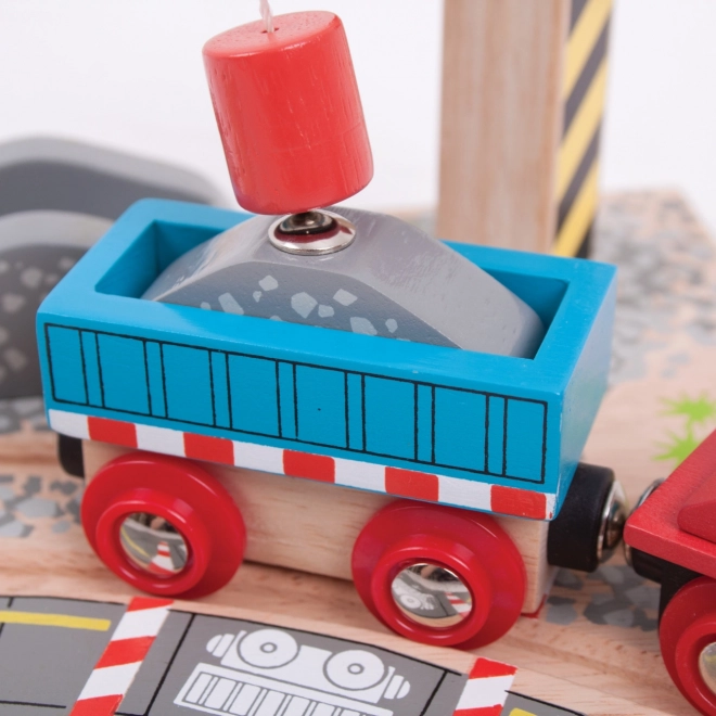 Bigjigs Rail Žerjav s prodnikom