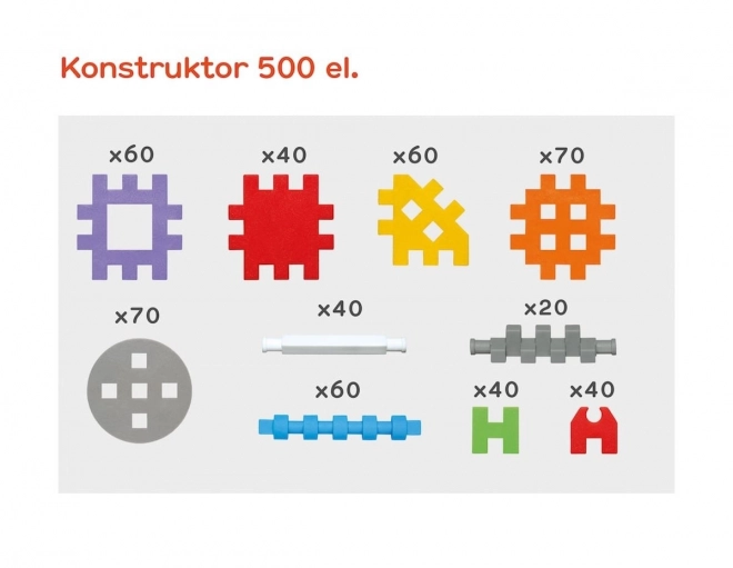 Mini Wafers Constructor 500 gradbenih blokov