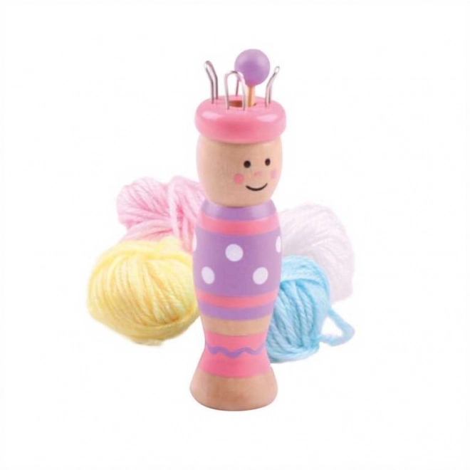 Bigjigs Toys pletilna punčka