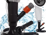 BIGSTREN manual water-powered pool floor vacuum with filter bag