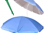 Beach and Garden Umbrella with UV Protection 150 cm, Blue