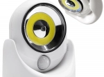 LED COB baterijska svetilka s senzorjem gibanja in vrtljivo osnovo 360°
