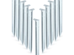 Kovinski šotorski količki 23 cm – set 10 kosov