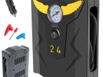 Prenosni avtomobilski kompresor 12 V 120 W, 150 PSI z manometrom