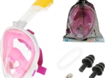 Polna zložljiva potapljaška maska S/M roza