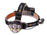 Solight polnilna LED-čelna svetilka 550 lm
