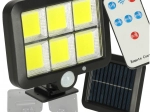 Solarna svetilka s senzorjem gibanja in mraka, 120 LED