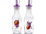 Steklenički za olje in kis TORO 180 ml – sivka, 2 kosa