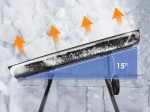 Ročni snežni plug na kolesih 95 cm