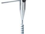 Metal ground screw for garden umbrella 56 cm