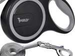 PURLov avtomatski samonavijalni povodec za pse 5 m do 15 kg